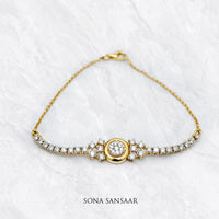 Thumbnail for Ticking Treasure Diamond Bracelet | Sona Sansaar
