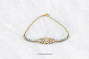 Ticking Treasure Diamond Bracelet | Sona Sansaar