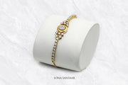 Ticking Treasure Diamond Bracelet | Sona Sansaar