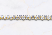 Dreams - 1.91 ct Lab-Grown Diamonds on 14kt Yellow Gold Bracelet