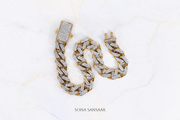 Iced Chains Diamond Bracelet | Sona Sansaar