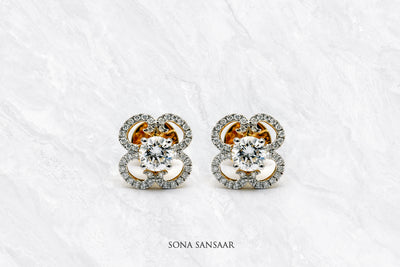 Fortune Diamond Earrings | Sona Sansaar