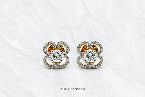 Fortune Diamond Earrings | Sona Sansaar