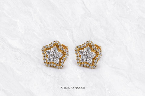 Stardust Diamond Earrings | Sona Sansaar