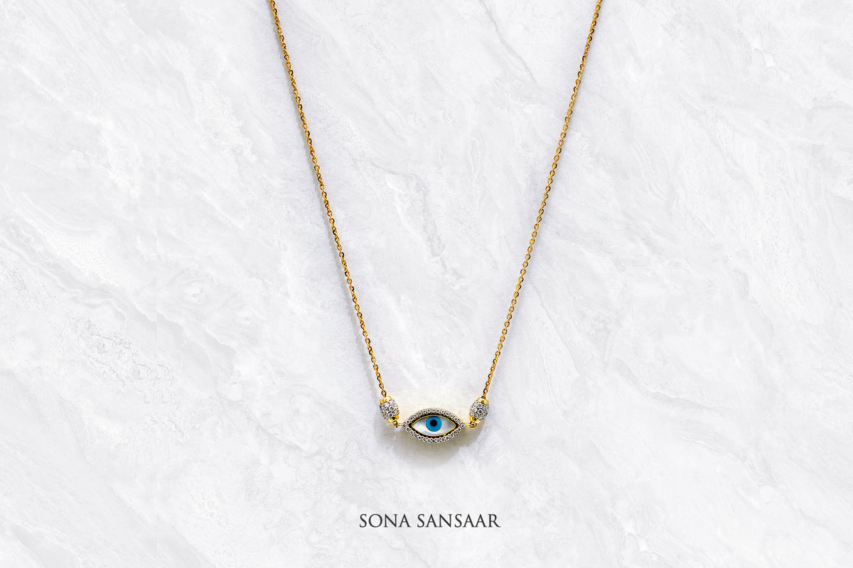 Iris Diamond Necklace | Sona Sansaar