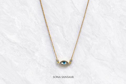 Iris Diamond Necklace | Sona Sansaar