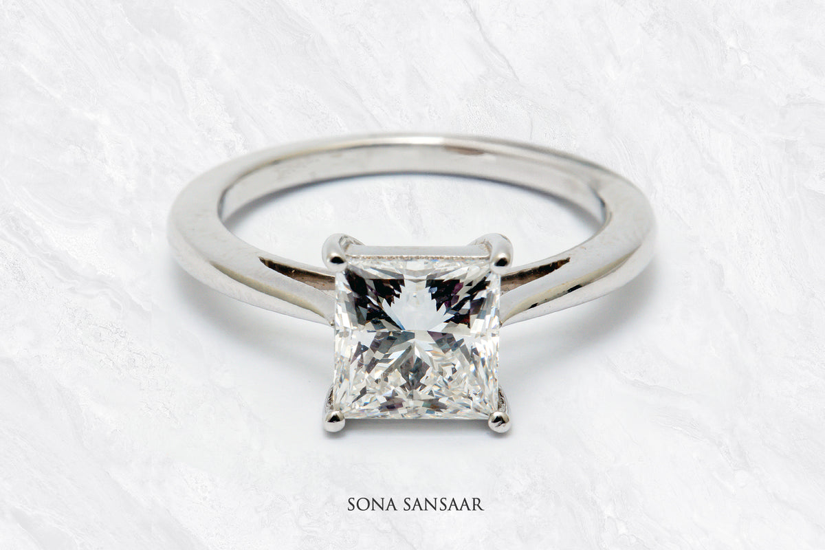 Clarion Lab Grown Diamond Ring | Sona Sansaar