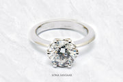 Lucent Lab Grown Diamond Ring | Sona Sansaar