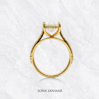 Thumbnail for Sunlit Crown Diamond Ring | Sona Sansaar