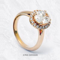 Thumbnail for Valoria Lab Grown Diamond Ring | Sona Sansaar