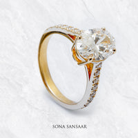 Thumbnail for Elowen Lab Grown Diamond Ring | Sona Sansaar