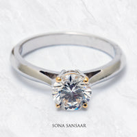 Thumbnail for Clarisse Lab Grown Diamond Ring | Sona Sansaar