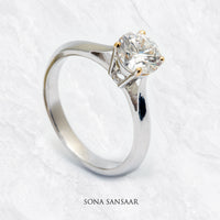 Thumbnail for Clarisse Lab Grown Diamond Ring | Sona Sansaar