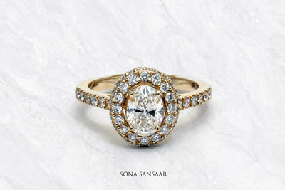 Celestial Aura Diamond Ring | Sona Sansaar