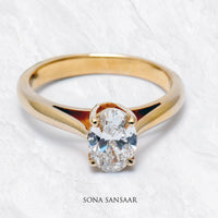Thumbnail for Solena Lab Grown Diamond Ring | Sona Sansaar