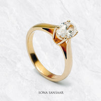 Thumbnail for Solena Lab Grown Diamond Ring | Sona Sansaar