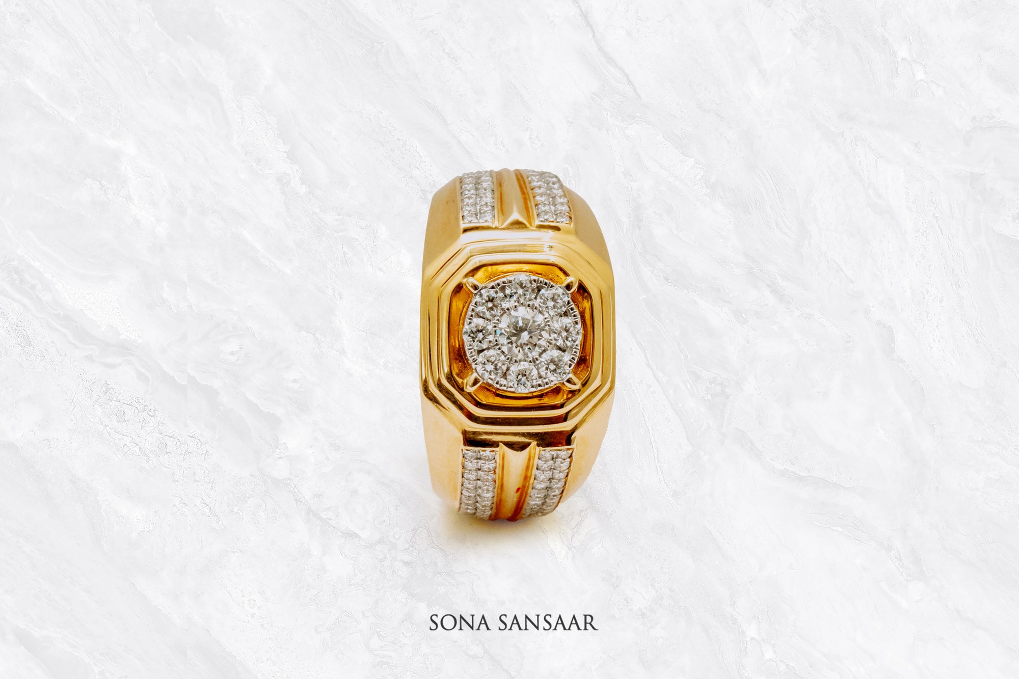 King's Edge Ring | Sona Sansaar
