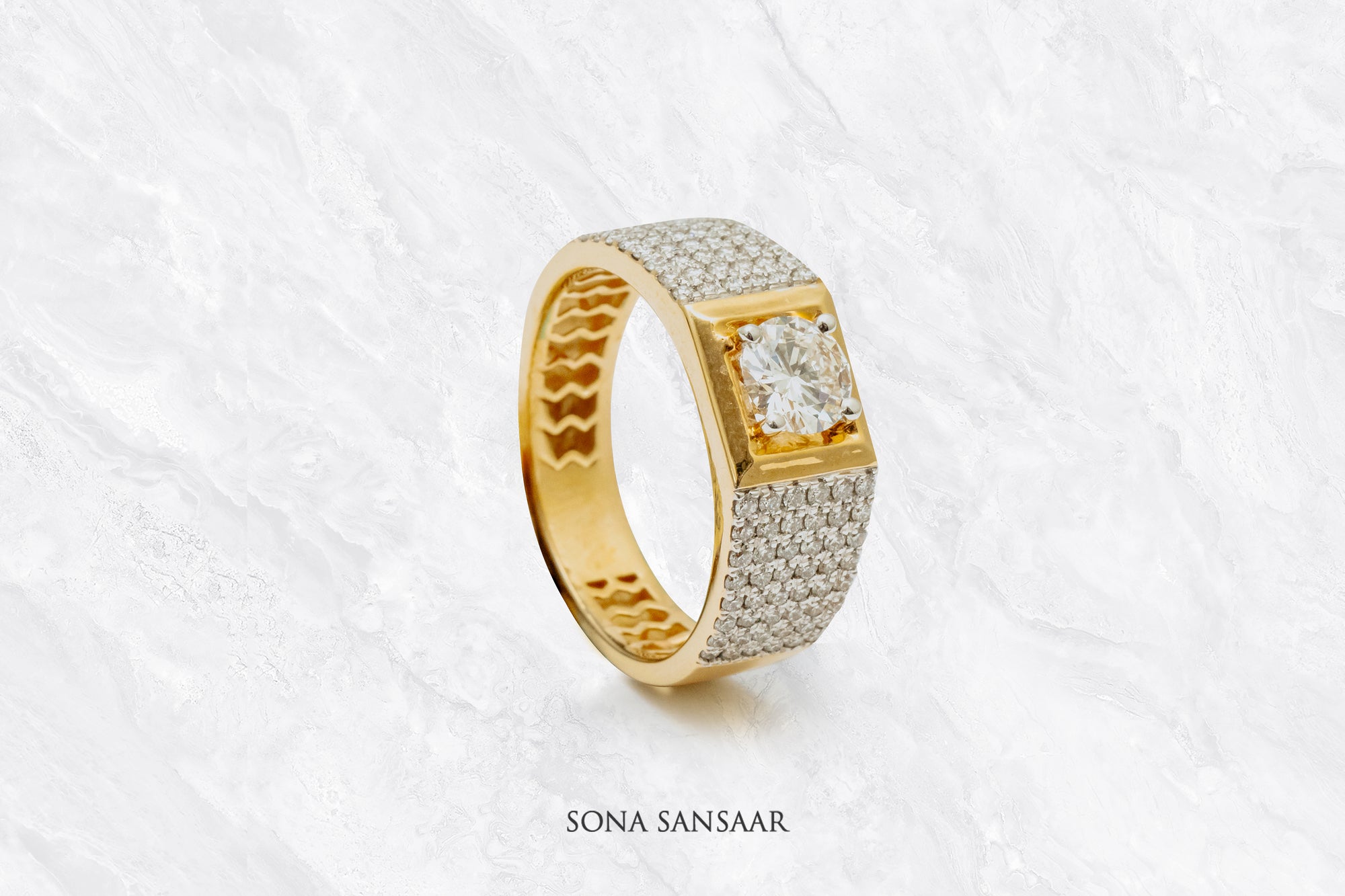 Gridlight Ring | Sona Sansaar
