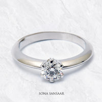 Thumbnail for Caelene Lab Grown Diamond Ring | Sona Sansaar