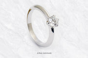 Caelene Lab Grown Diamond Ring | Sona Sansaar