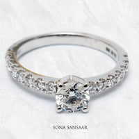 Thumbnail for Viressa Lab Grown Diamond Ring | Sona Sansaar
