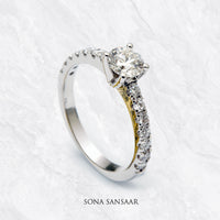 Thumbnail for Viressa Lab Grown Diamond Ring | Sona Sansaar