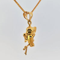 Thumbnail for 22K Yellow Gold Lord Ganesh Divine Pendant