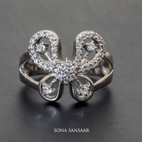 Thumbnail for Floriale Sterling Silver Ring | Sona Sansaar