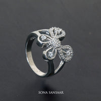 Thumbnail for Floriale Sterling Silver Ring | Sona Sansaar