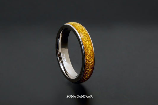 Heatwave Sterling Silver Ring | Sona Sansaar
