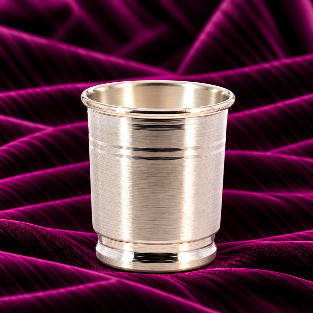 Silver Small Drinking Glass Tumbler