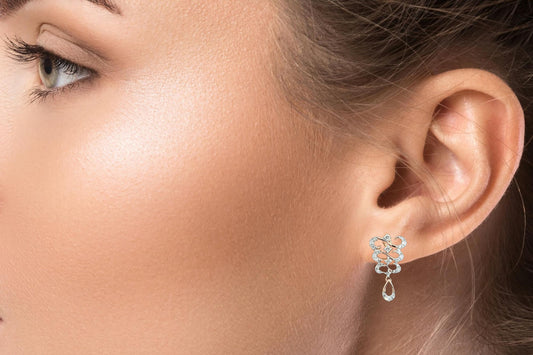 Infinity Loop Drop Earrings