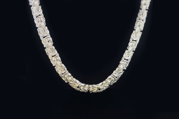Silver Byzantine Chain 925 | Sona Sansaar