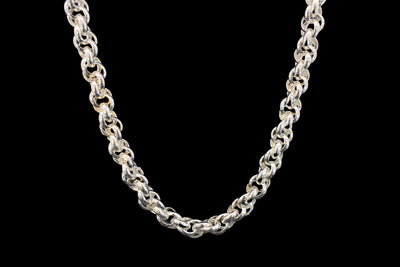 Silver Rope Necklace