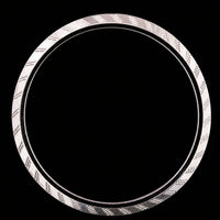 Thumbnail for Men's Sterling Silver Kada Bangle | 925 Silver Solid Bracelet 73mm