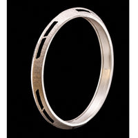 Thumbnail for The Horizon Sterling Silver Men's Kada – Matte Oxidized Design (26.2g)