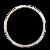 Thumbnail for The Horizon Sterling Silver Men's Kada – Matte Oxidized Design (26.2g)
