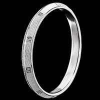 Thumbnail for Men's Heavy Solid Sterling Silver Kada | 925 Luxury Bangle 73mm (50g)