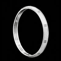 Thumbnail for Men's Heavy Solid Sterling Silver Kada | 925 Luxury Bangle 73mm (50g)