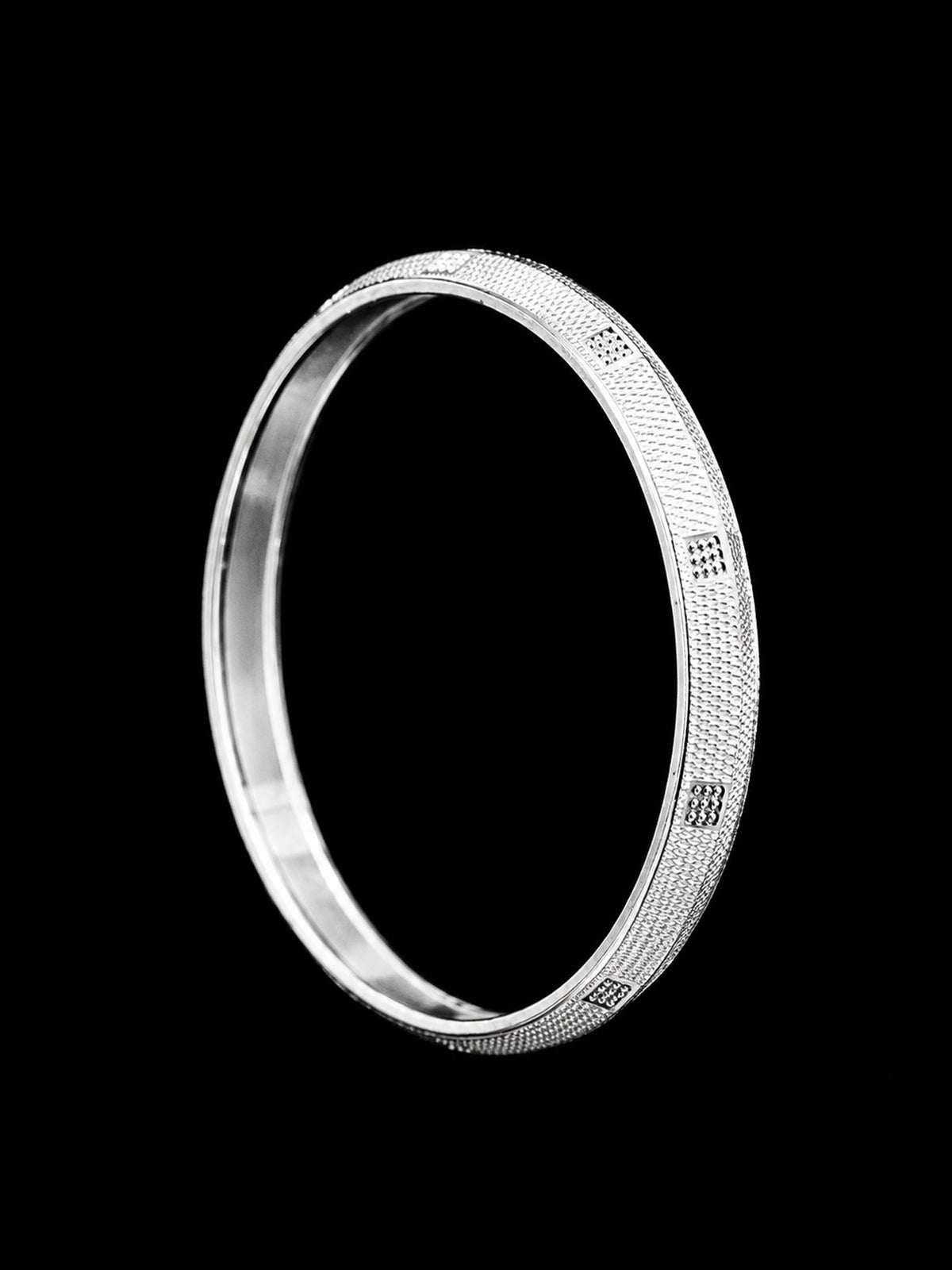 Men's Heavy Solid Sterling Silver Kada | 925 Luxury Bangle 73mm (50g)