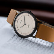 Edge Watch with Beige Dial and Anthracite Highlights