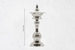 Long and Tall Silver Diya