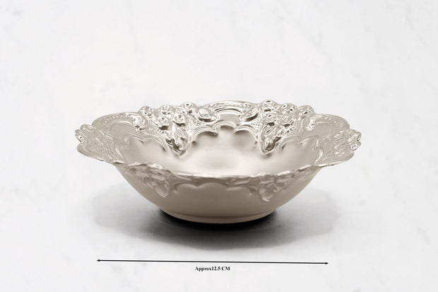 Medium Detailed Silver Bowl