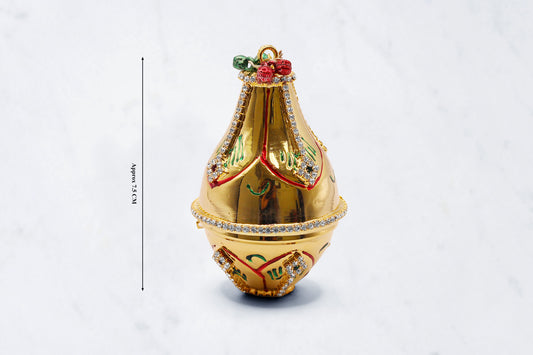Sparkling Meenakari Coconut