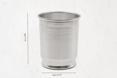 Large Silver Glass