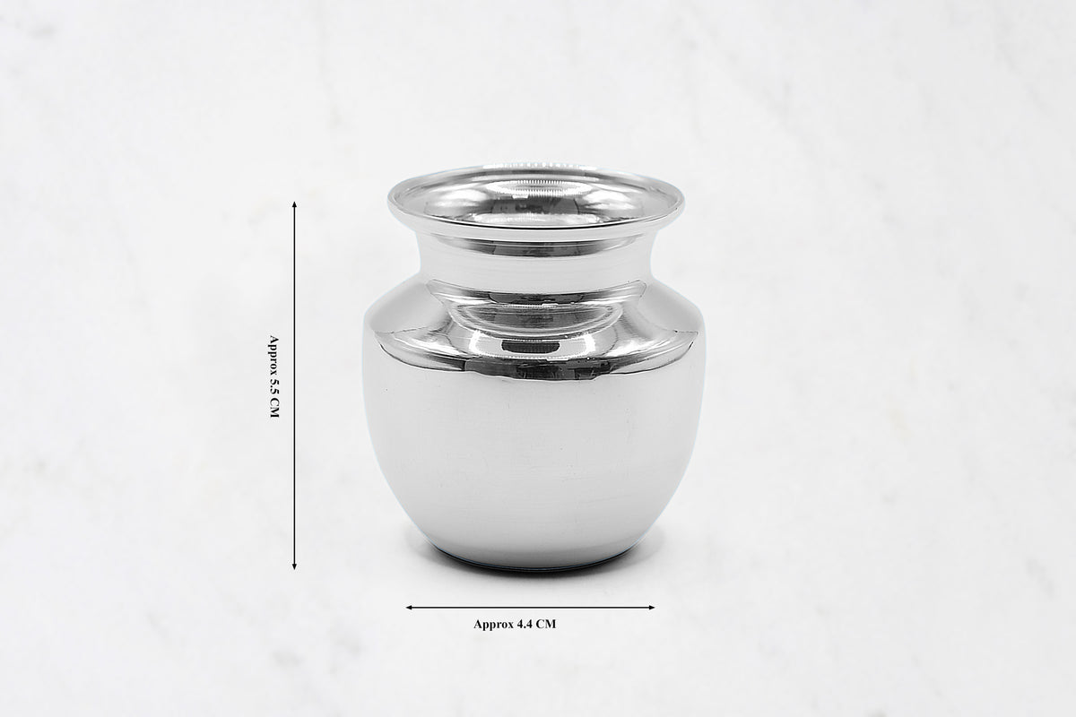 Small Silver Lota