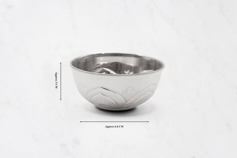 Small Silver Nakshi Bowl