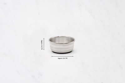 Small Plain Silver Warki Bowl