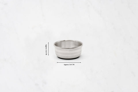 Small Plain Silver Warki Bowl