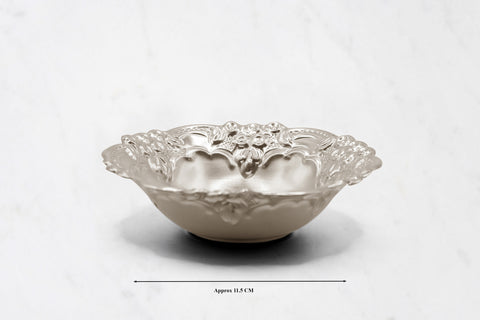 Small Detailed Silver Bowl